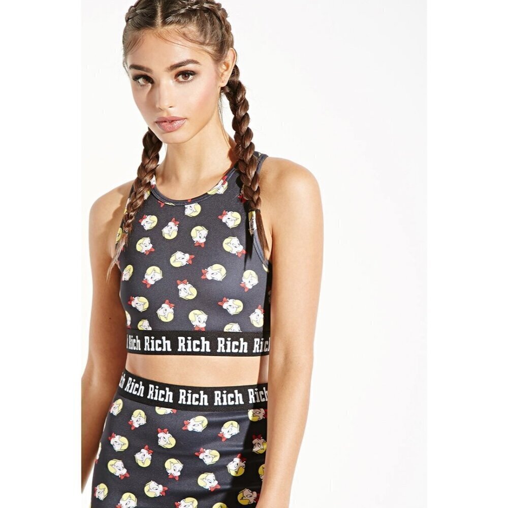 Forever 21 Womens Rich Crop Top Size Medium